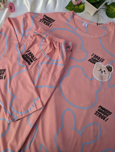 Pijama dos piezas de algodón 