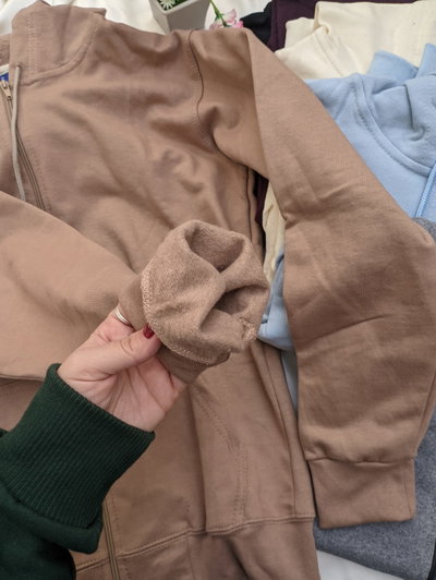 Campera algodón frizado (siete variantes)