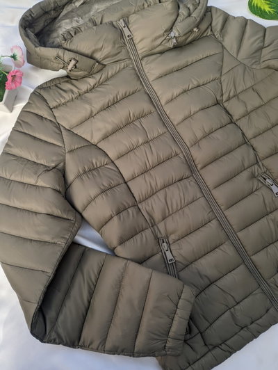 Campera de abrigo verde