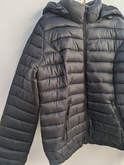 Campera de abrigo negro