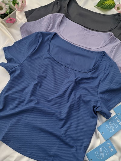Remera top clasic (tres variantes)