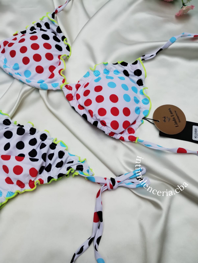 Bikinis clasica estampada