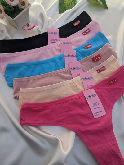 Pack x3 colaless algodón (talle M, L, XL)