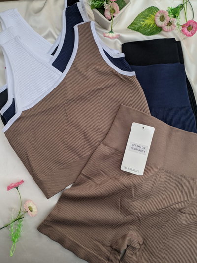 Set dos piezas seamless push up (tres variante)