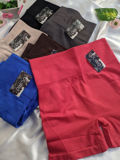 Short seamless sin frunce (seis variantes)