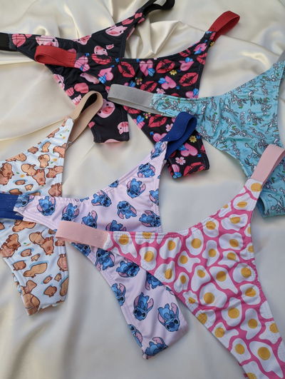 Pack x3 bombachar lycra estampas