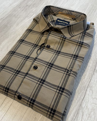 Camisa algodón cuadros Sibari