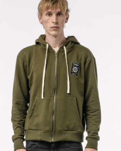 Campera Leaf verde Militar
