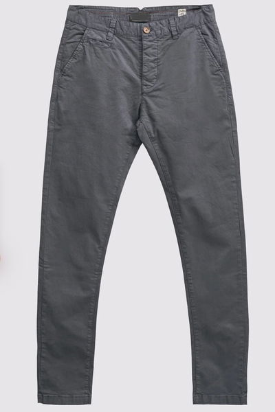 Chino Gabardina Gris 