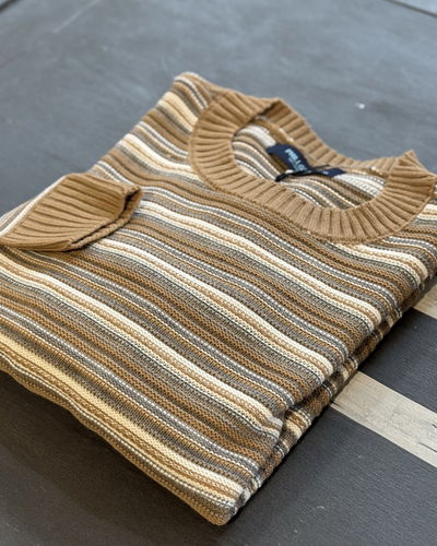 Sweater Rayado Camel Phillgreen 