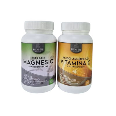 (CITRATO) COMBO MAGNESIO + VITAMINA C