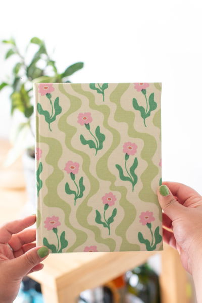 Cuaderno en flor