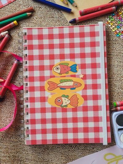 Libreta anillada Pececitos