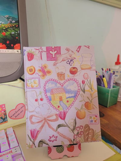 Cuaderno crayón 🖍️ (semi personalizado)