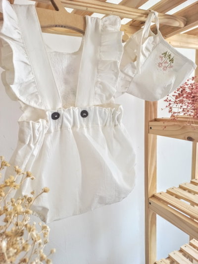 Bombachudo y Capota Margarita Off White 