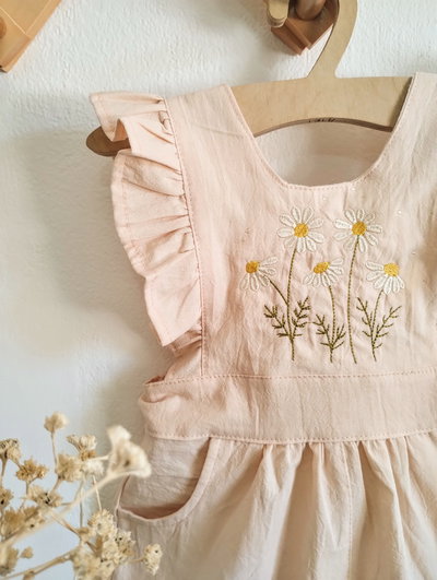 jardinero Corto Margarita Salmon