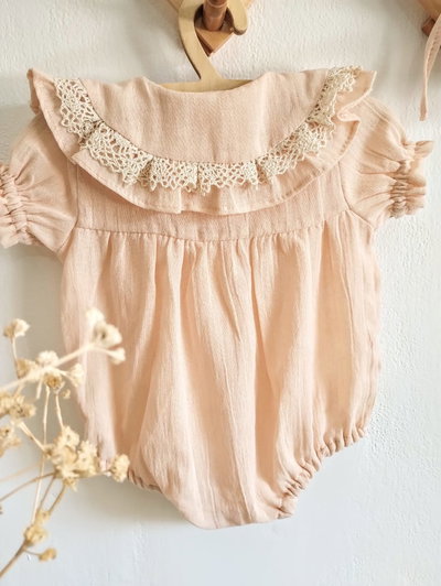 Bombachudo y Capota Magnolia Salmón