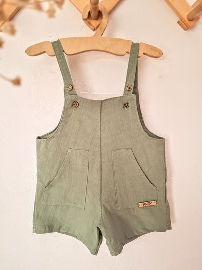 Jardinero Unisex Corto Verde 