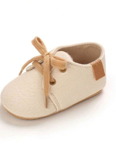 Zapatitos Bebé mocasine Crema