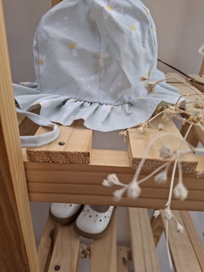 Capelina Margaritas Verde Agua