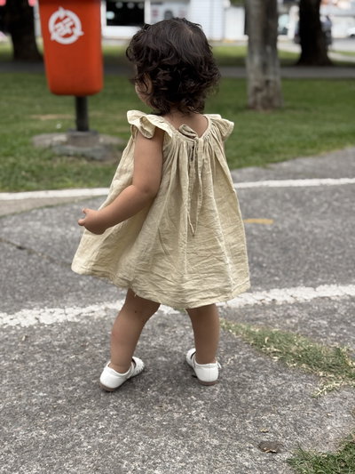 Vestido Campanita + Bombachudo Arena