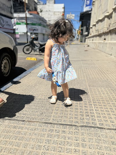 Solera Danielle estampa Celeste floreado