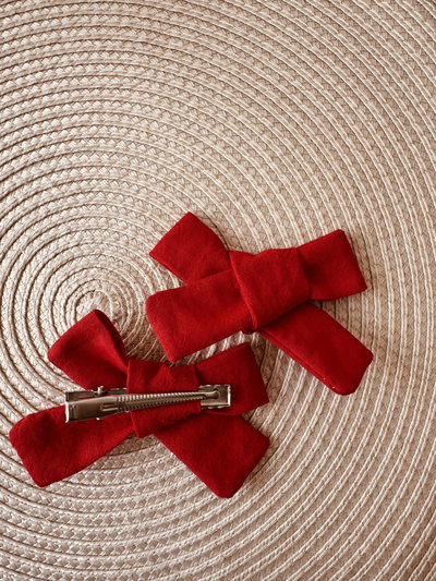 Moñito Dorca Rojo x1