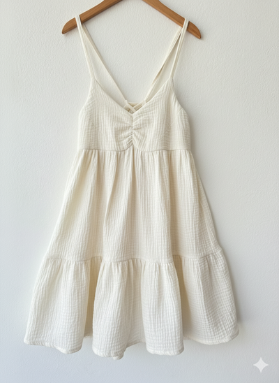 Solero Gladiola Off white -Mamá, niñas y bebas