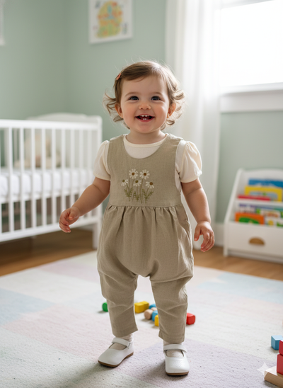 Jardinero Margarita Arena bebé 