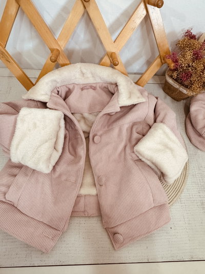 Chaqueta gamulan Rosa Viejo