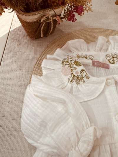 Camisola Vintage rosa/verde 