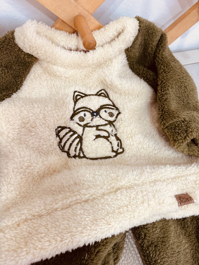 Conjunto Soft mapache 
