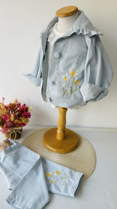Chaqueta Aurora Celeste Limitado