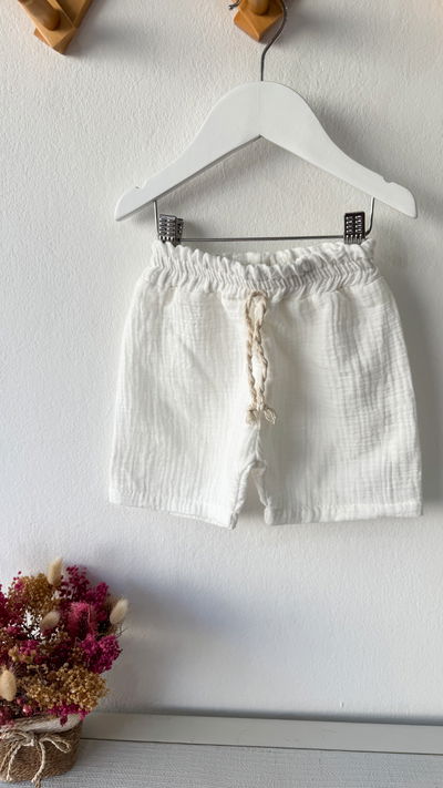 Short Cotton Beni Off white 