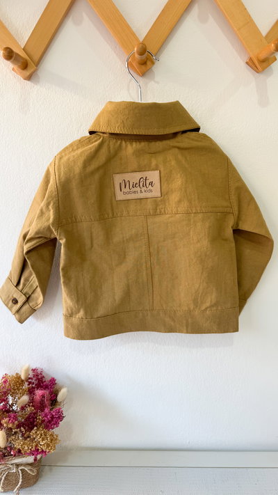 Chaqueta Tusor Avellana 