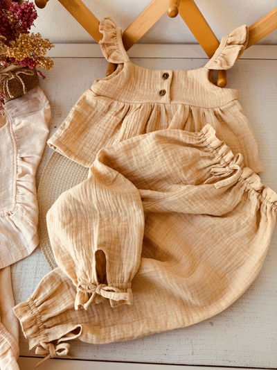 Conjunto Dalia Beige
