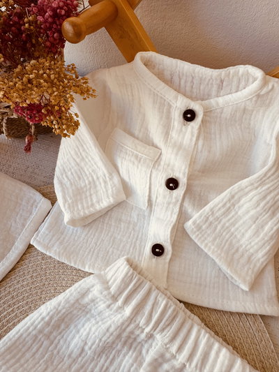 Ajuar Armi  Off white Bebe