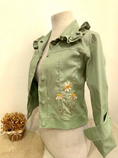 LANZAMIENTO Chaqueta Aurora Madre e Hija Verde
