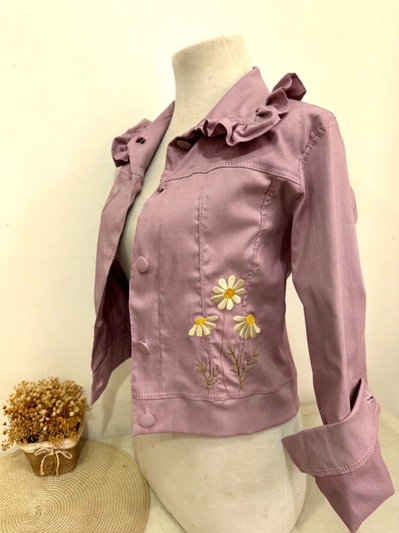 LANZAMIENTO Chaqueta Aurora Madre e Hija Malva