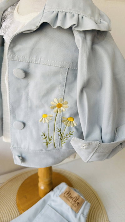 Chaqueta + Pantalón Aurora  Celeste  Limitado