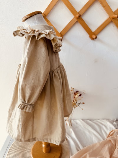 Vestido Magnolia Arena mangas largas 