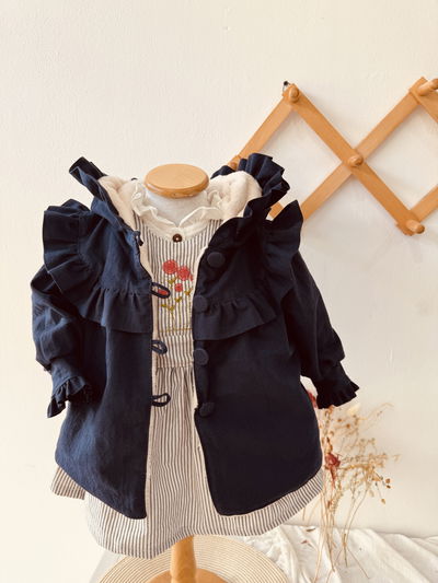 Combo Tapado Bosque y Jumper Doris Azul rayado + Camisola Florence