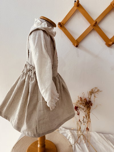 Exclusivo Combo Tapado Bosque y Jumper Doris Rayado Verde + Camisola Florence