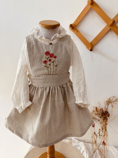 Jumper Dayme bordado Verde rayado