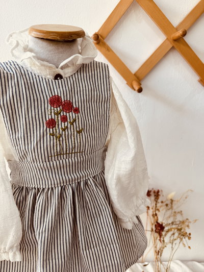 Jumper Dayme bordado Azul rayado