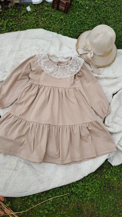 Vestido Greta Beige