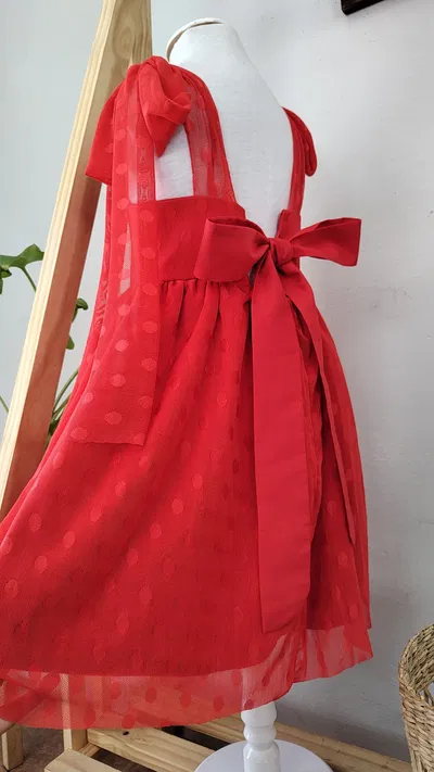 Vestido Elizabeth Rojo 