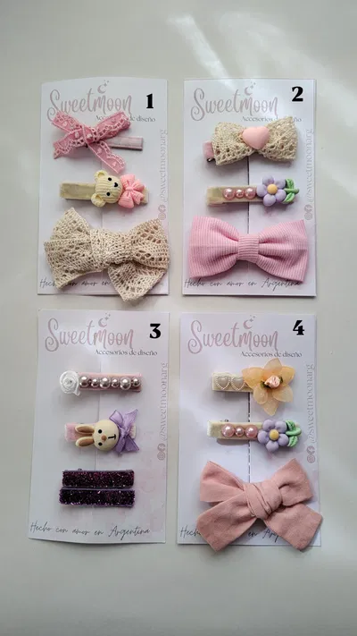Set hebillas  (3 u) 