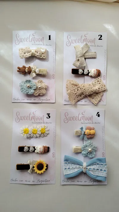 Set hebillas  (3 u) 