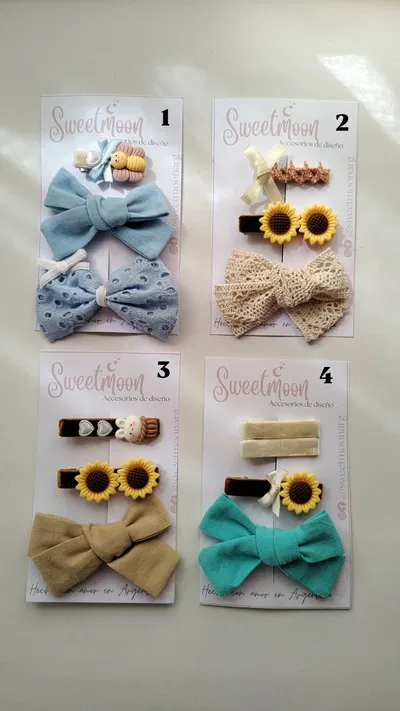 Set hebillas  (3 u) 